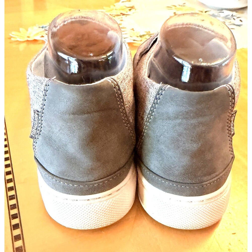 Hey Dude Gray slip on canvas Casual shoes Sz 8 Mens - Picture 4 of 9